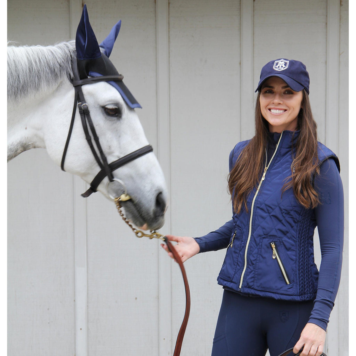 The Del Mar Barn Vest with Faux Fur Lining
