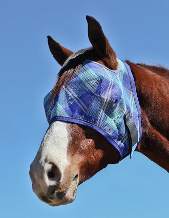 Fly Mask with 73% UV Protection - Open Top Design