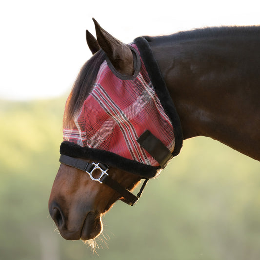 Fly Mask with Fleece Trim & 73% UV Protection