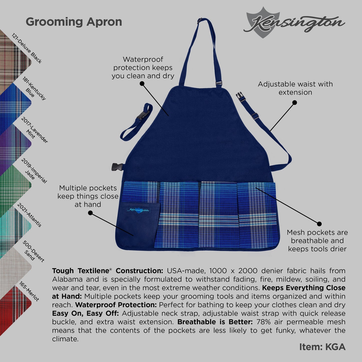Waterproof Grooming Apron