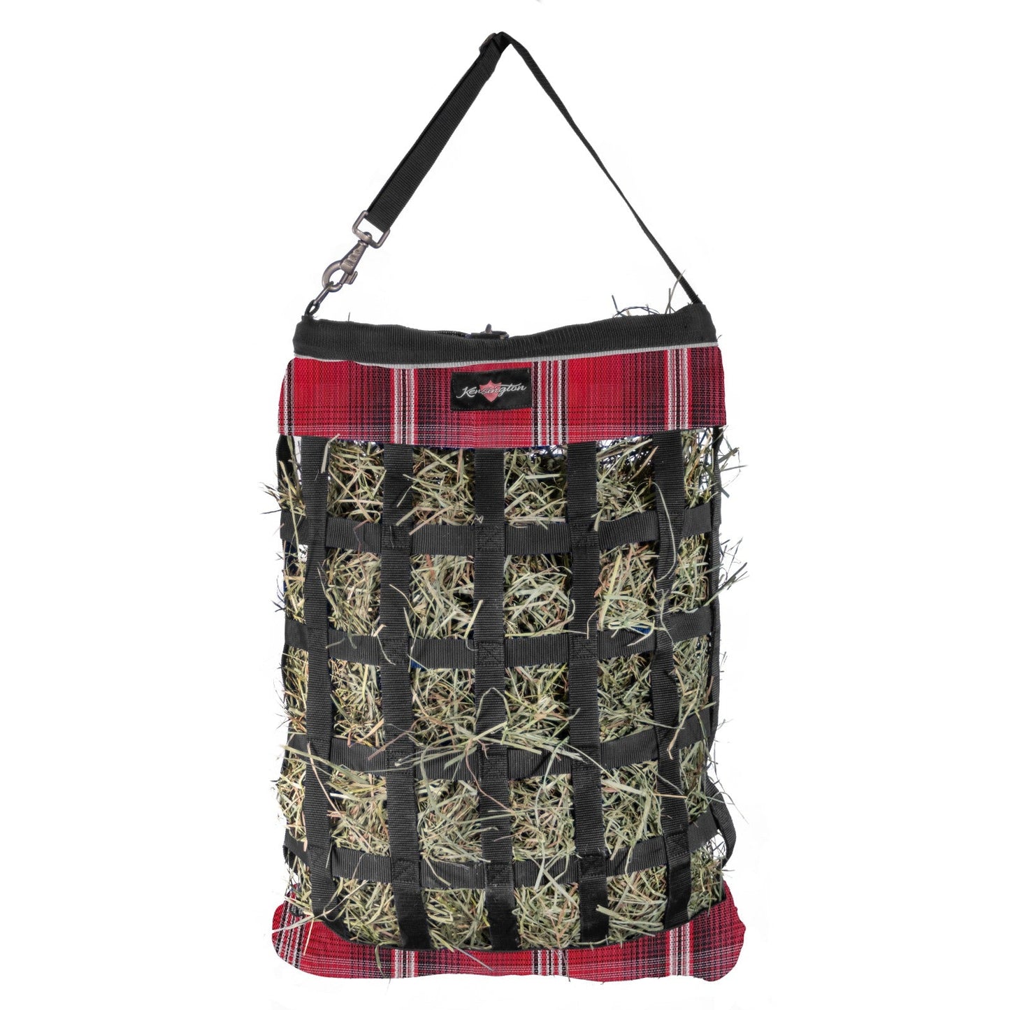 Slow Feed Hay Bag with Easy Load Rim - 1 Flake Capacity