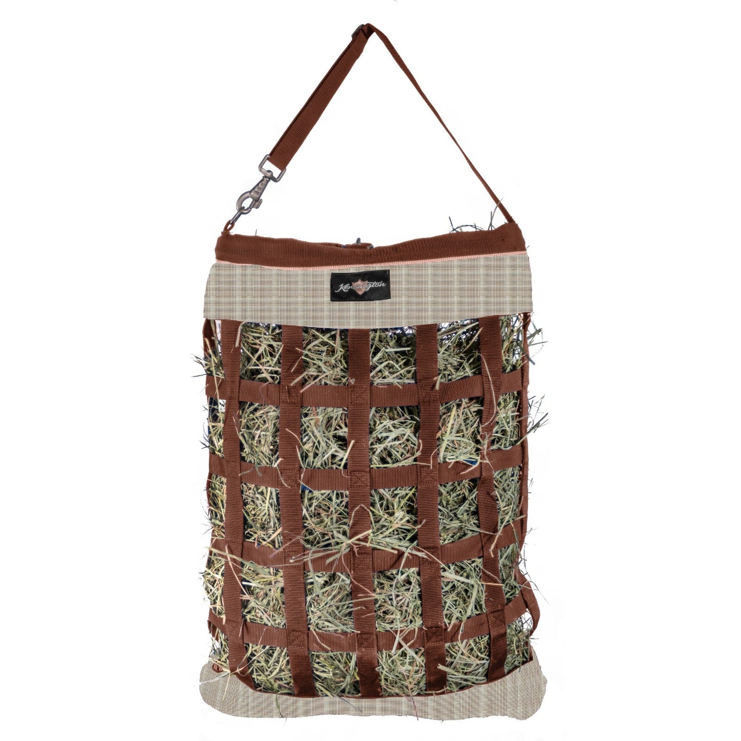 Slow Feed Hay Bag with Easy Load Rim - 1 Flake Capacity