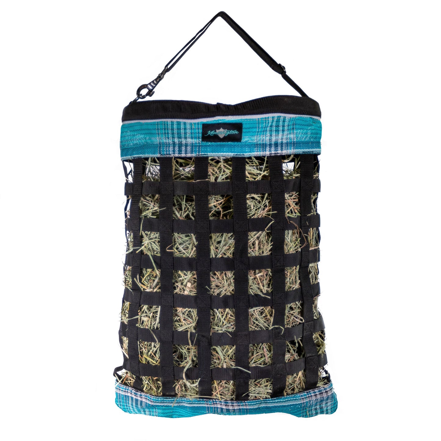 Slow Feed Hay Bag with Easy Load Rim - 1 Flake Capacity