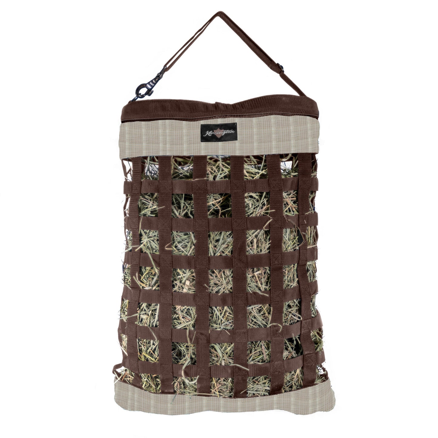 Slow Feed Hay Bag with Easy Load Rim - 1 Flake Capacity