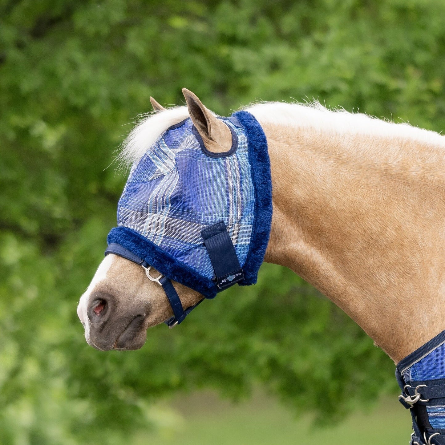 Mini Fly Mask with Fleece Trim - 73% UV Blocking