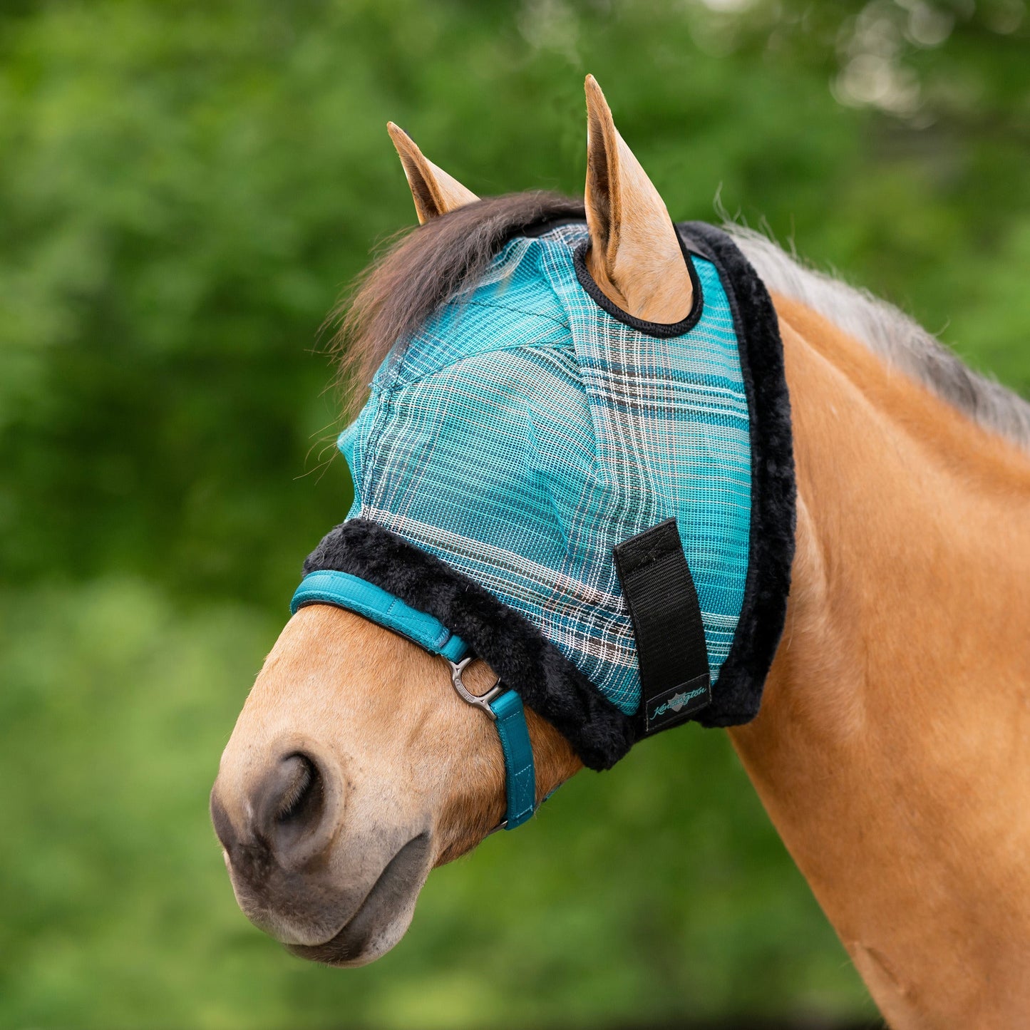 Mini Fly Mask with Fleece Trim - 73% UV Blocking
