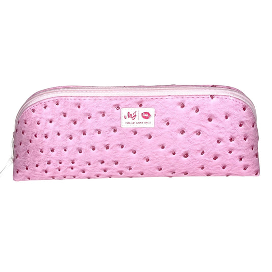 Blush Ostrich Joey Pouch
