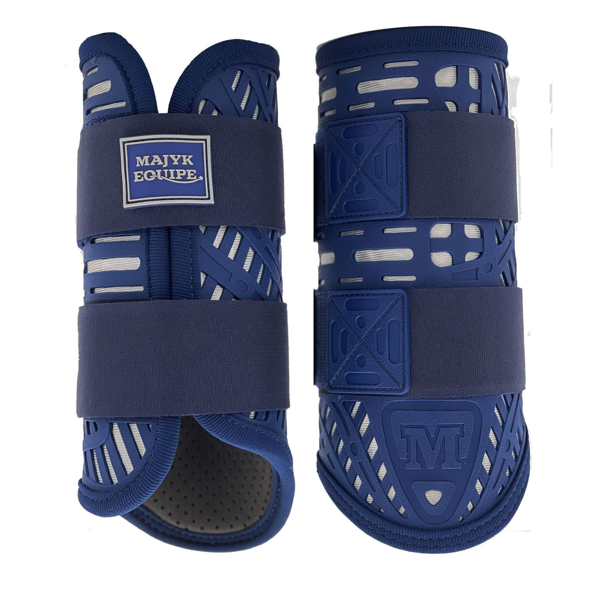Limited Edition! XC Elite Front and Hind Set in Navy/Silver