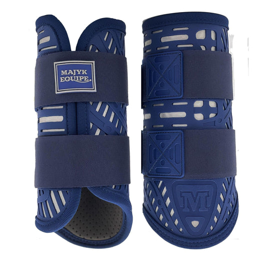 Limited Edition! XC Elite Front and Hind Set in Navy/Silver