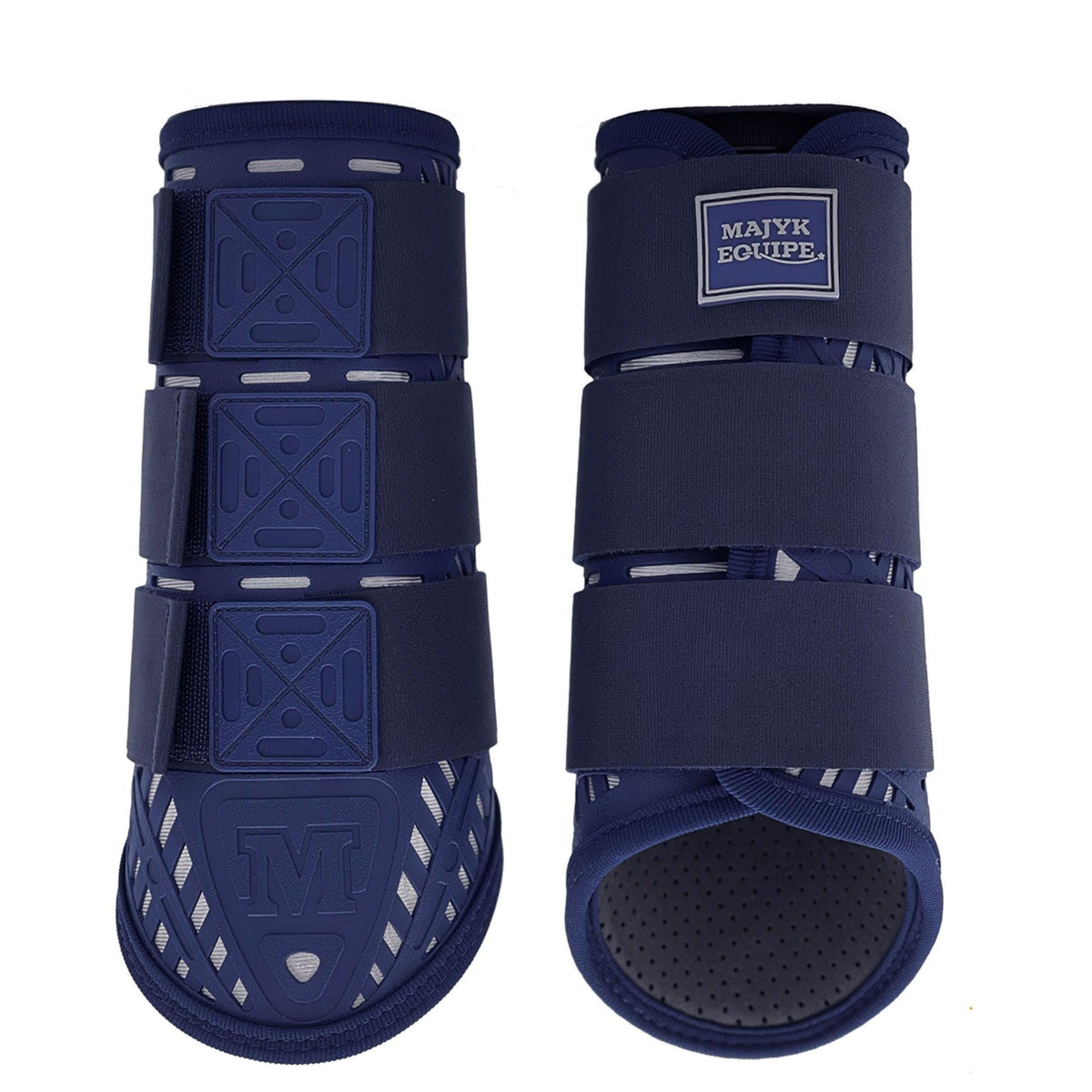 Limited Edition! XC Elite Front and Hind Set in Navy/Silver