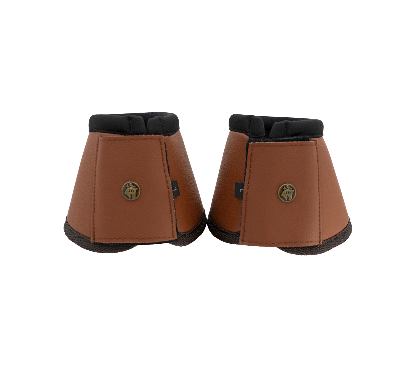 Neoprene Bell Boots, Cognac
