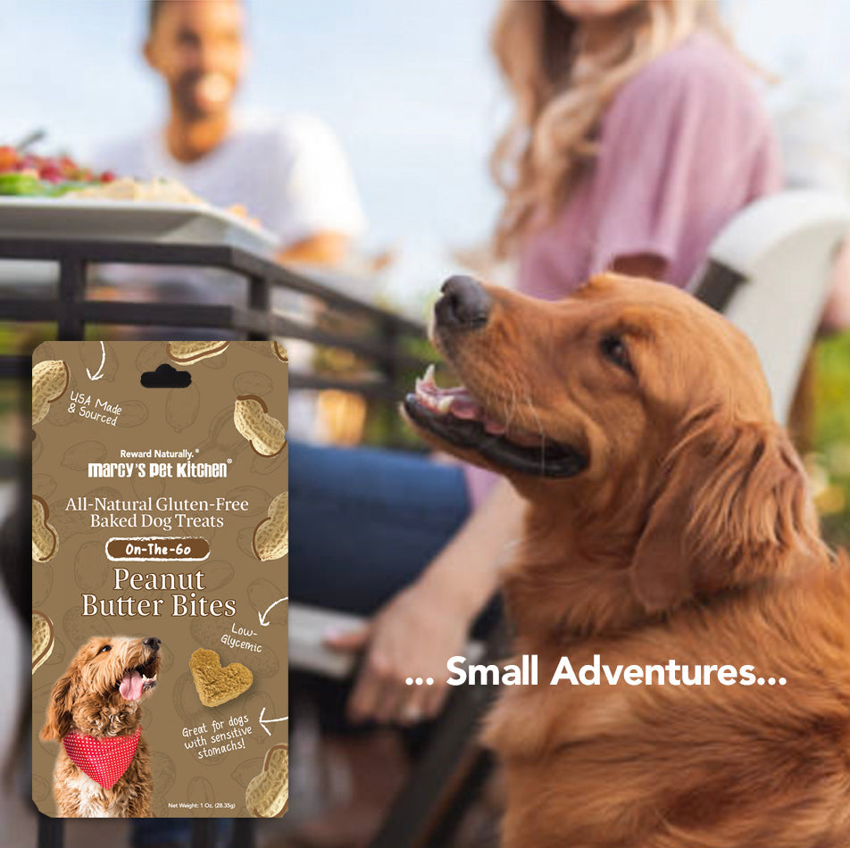 Marcy's Pet Kitchen® - 'On-The-Go' All-Natural, Vegan Peanut Butter Biscuit
