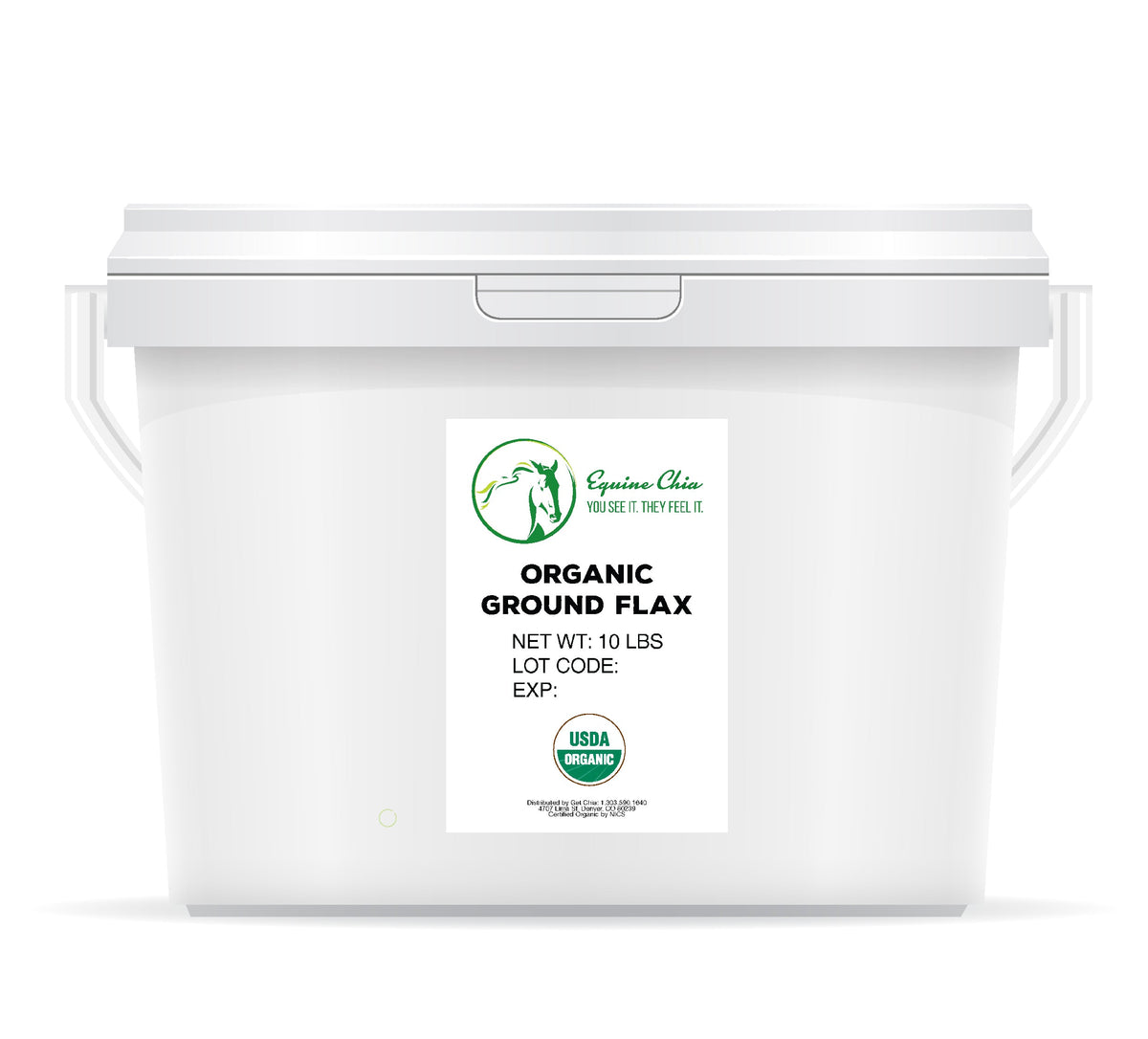 Organic Equine Ground Flax