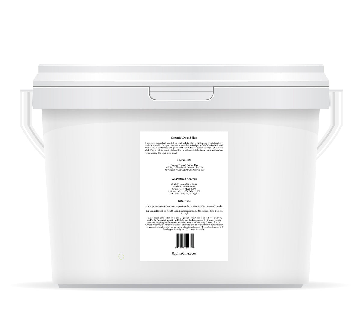 Organic Equine Ground Flax