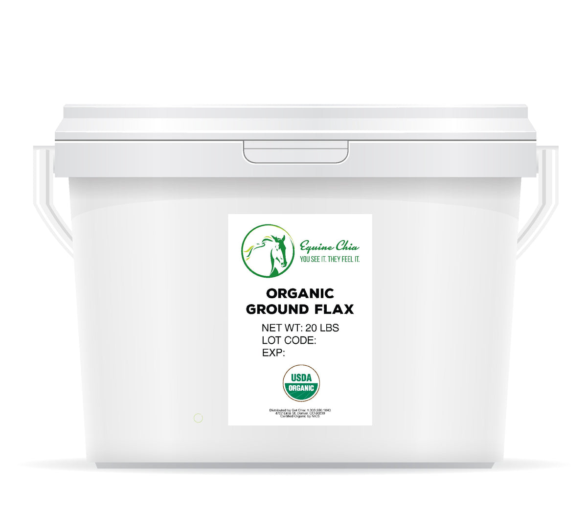 Organic Equine Ground Flax