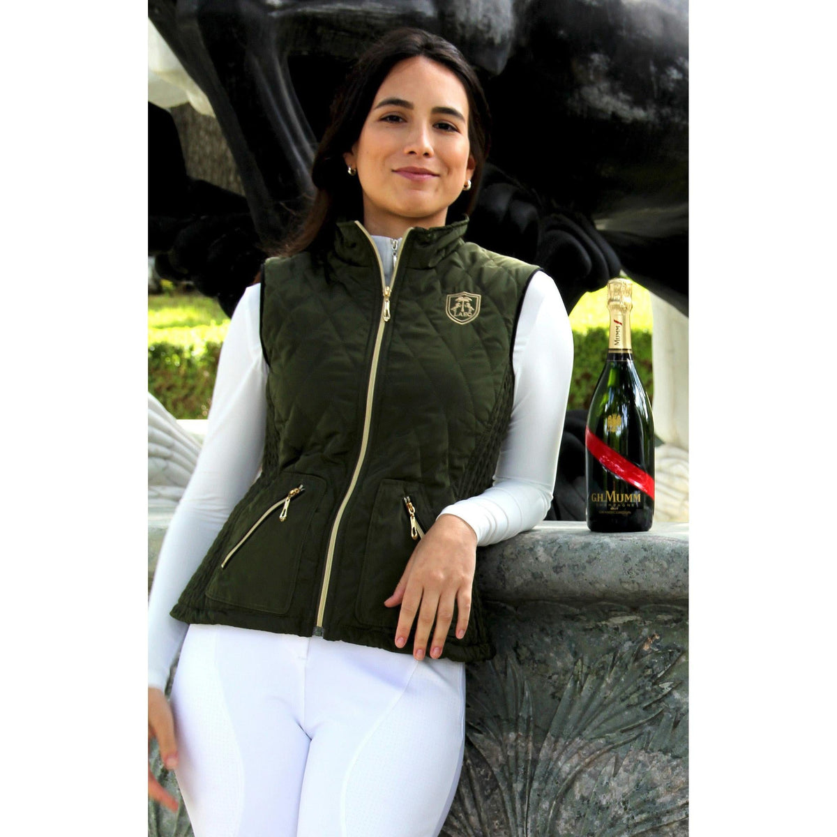 The Del Mar Barn Vest with Faux Fur Lining