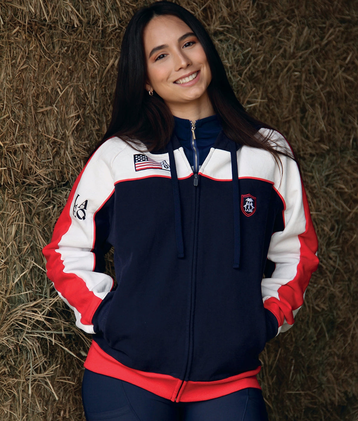 LA Equestrian USA Hoodie Sweatshirt
