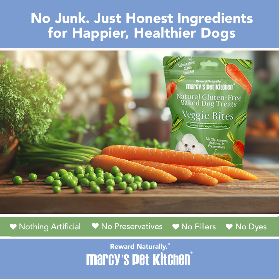 Marcy's Pet Kitchen-Vet Recommend- All Natural-Vegan Homemade,-Gluten Free-Chicken Free-for Sensitive Stomachs-Made in The USA Only