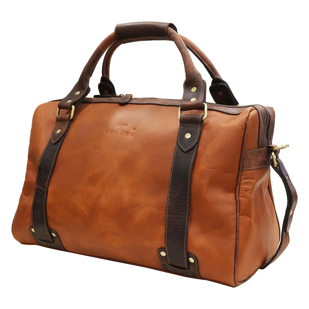 Vernazza Leather Overnight Bag TOTARE