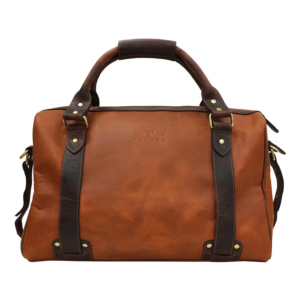 Vernazza Leather Overnight Bag TOTARE