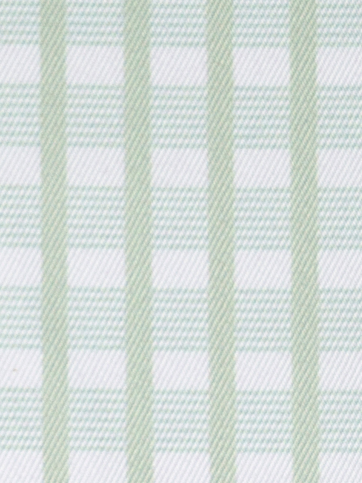 Ladies Sage Green "Luna II" Short Sleeve Performance Show Shirt with Green Check Trim