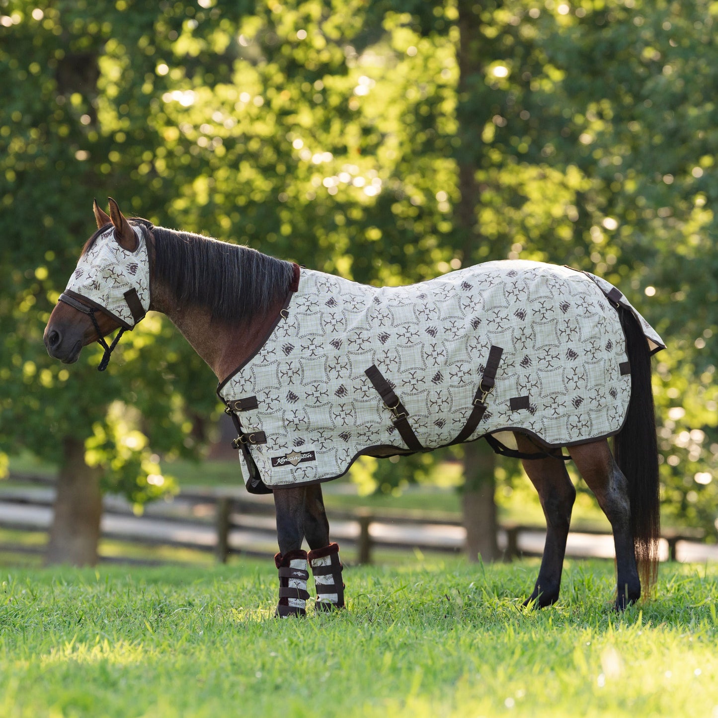 Yellowstone Equine Protective Fly Sheet - 73% UV Blocking + Pest Protection