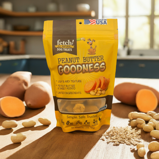 Biscuits | Peanut Butter Goodness | fetch! Dog Treats™