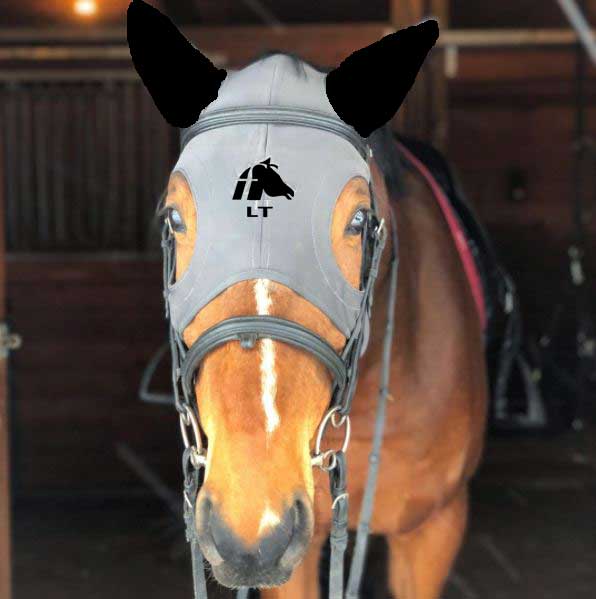 LT® Horse Mask with Sound Reducing  Ears