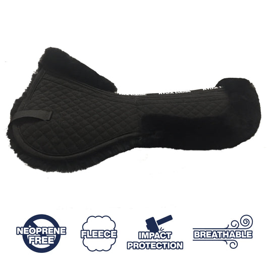 Ergonomics Full Fleece Correction Half Pad with Impact Protection Shims