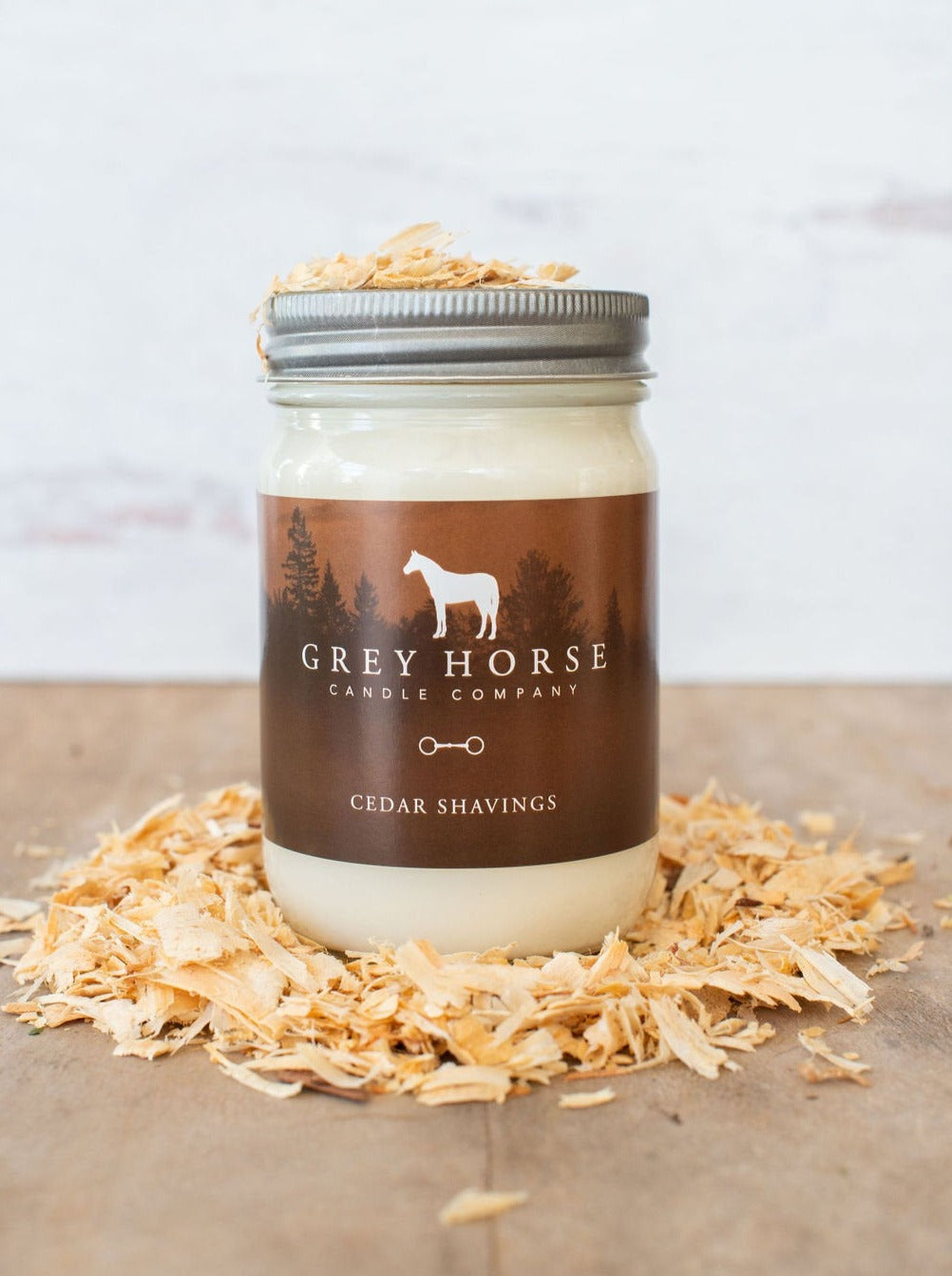 Grey Horse Candles