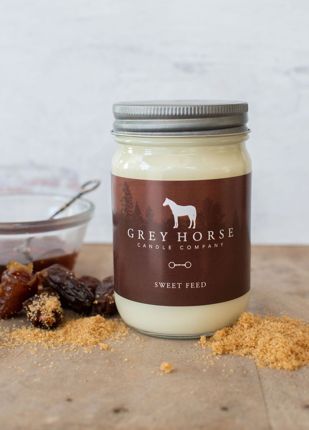 Grey Horse Candles