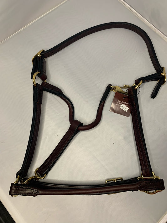 Rolled Leather halter
