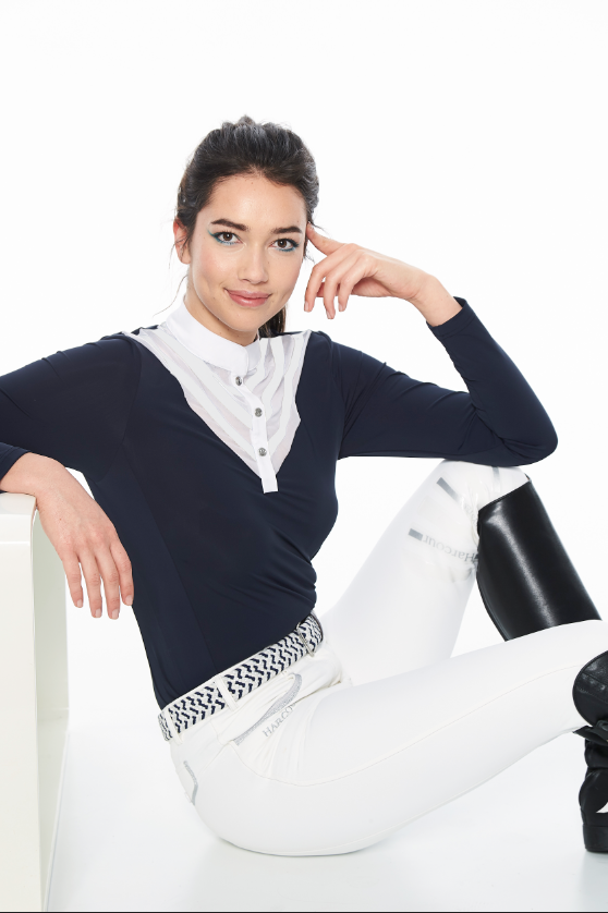 'Dancing' Womens Long Sleeve Competition Shirt