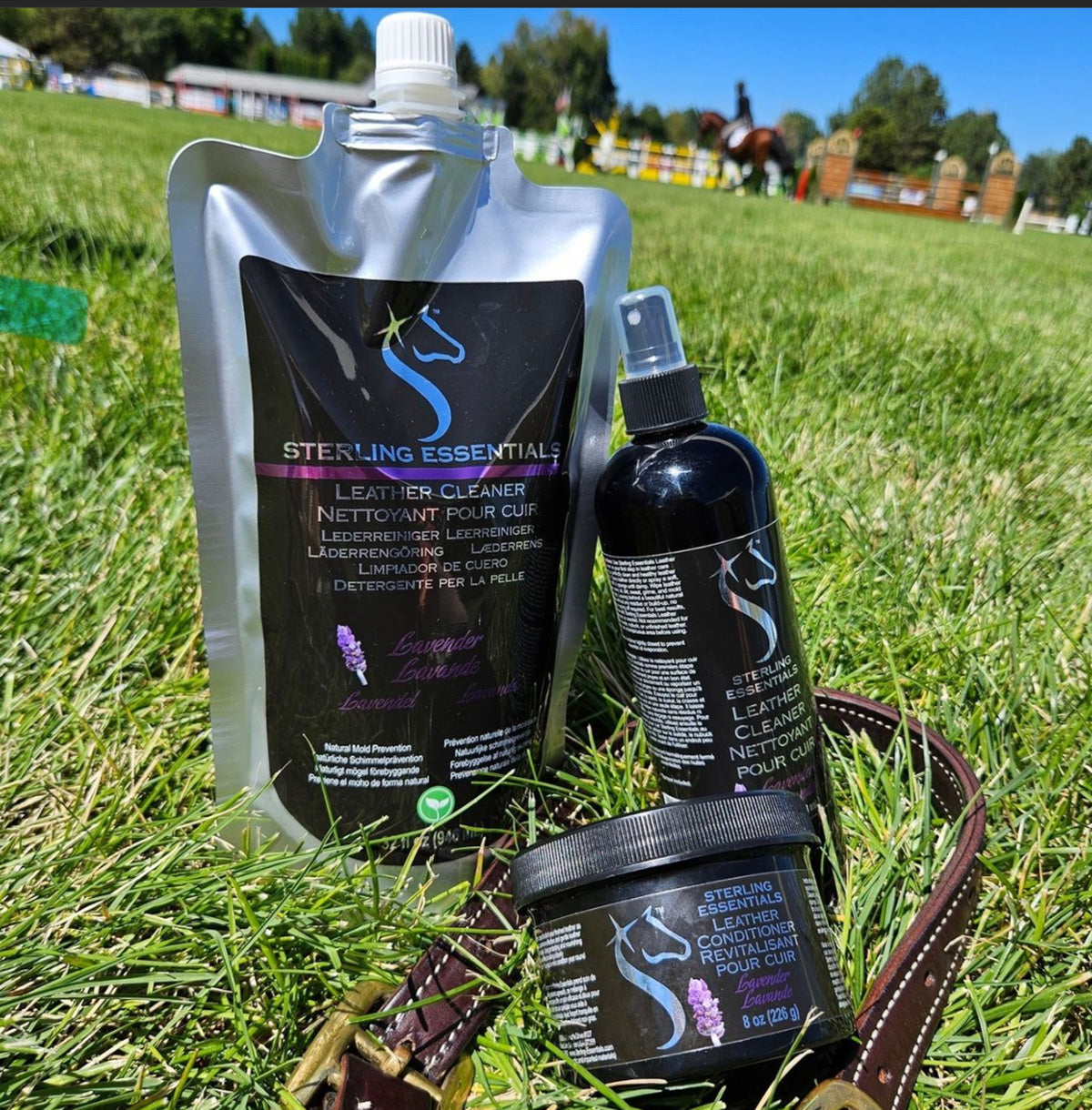 Sterling Essentials Leather Care Trio