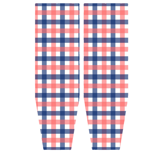 Navy & Pink Gingham