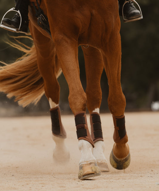 Mesh Sport Boot, Cognac
