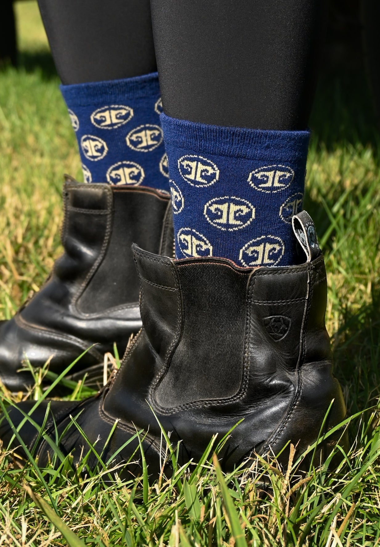 Tucker Tweed Equestrian D&S Signature Boot Socks