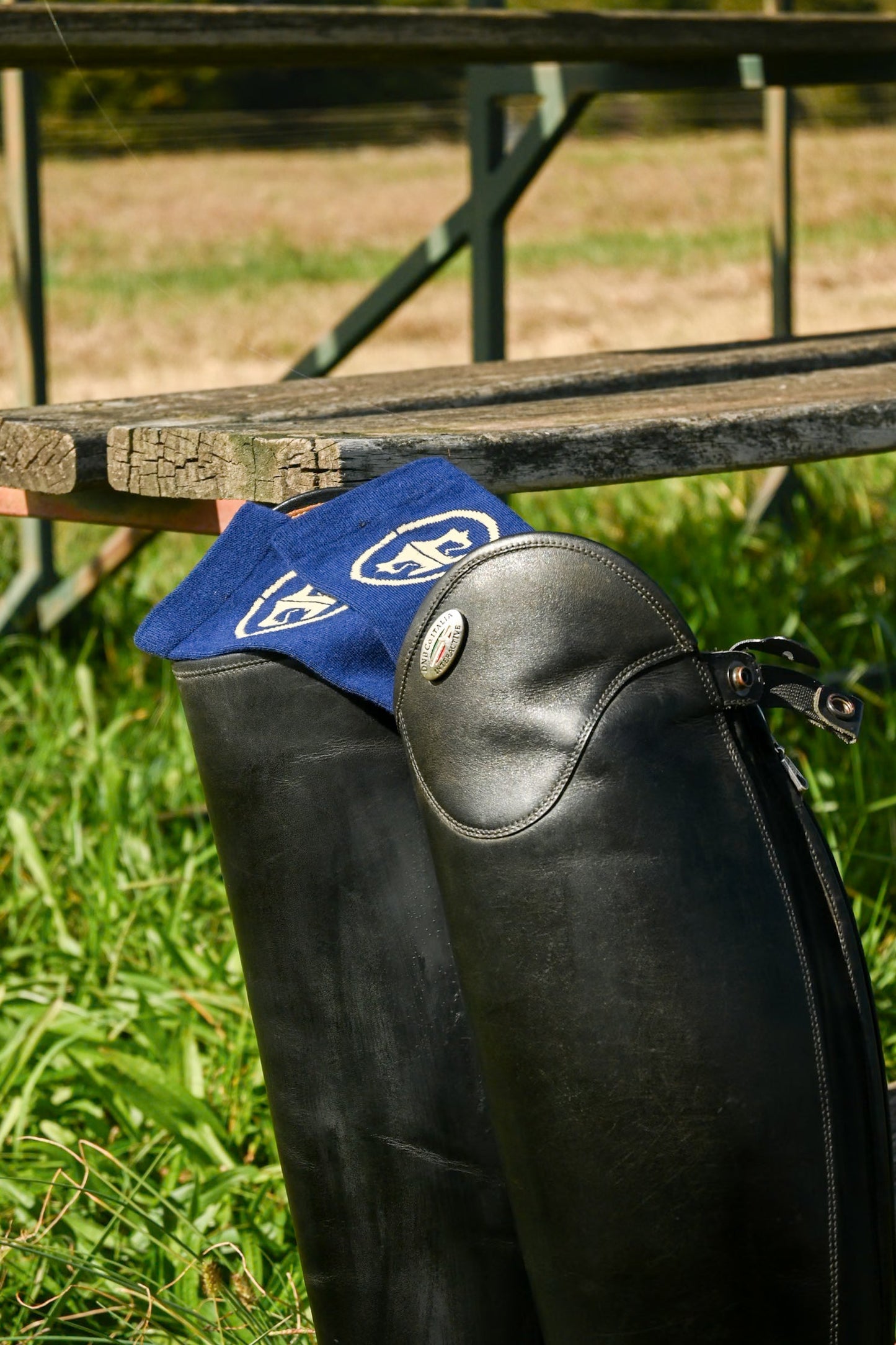 Tucker Tweed Equestrian D&S Signature Boot Socks